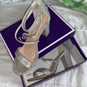 Sparkly heels